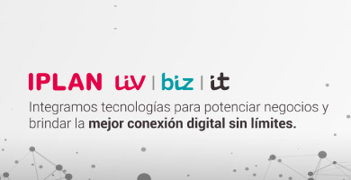 IPLAN. Integramos tecnologías para potenciar negocios y brindar la mejor conexión digital sin límites.